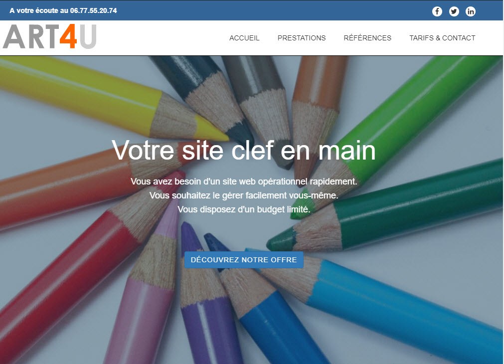 art4u-pro | votre site web clé en main